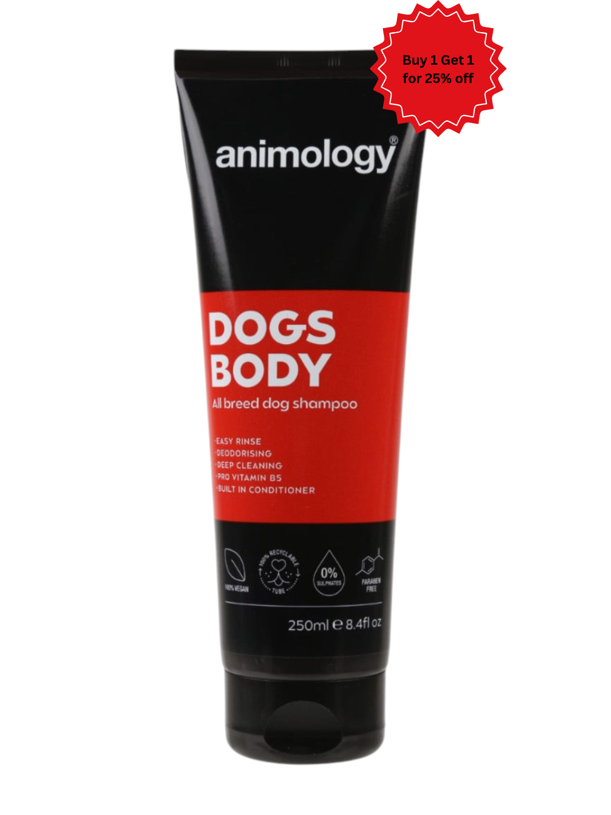 أنيمولوجي شامبو للجسم للكلاب - 250 مل - 2.5 لتر (أحجام مختلفة)