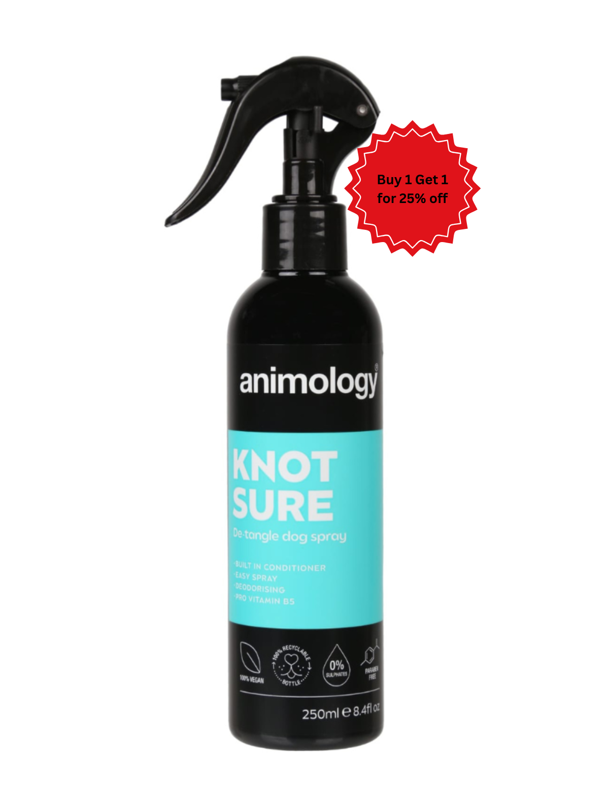 Animology- Knot Sure De-Tangle Dog Spray 250ml