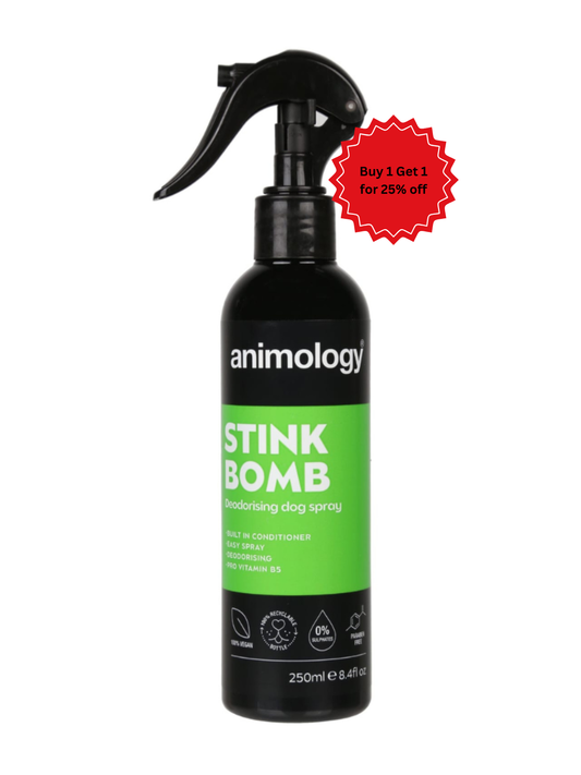 Animology- Stink Bomb De-odorising Dog Spray 250ml