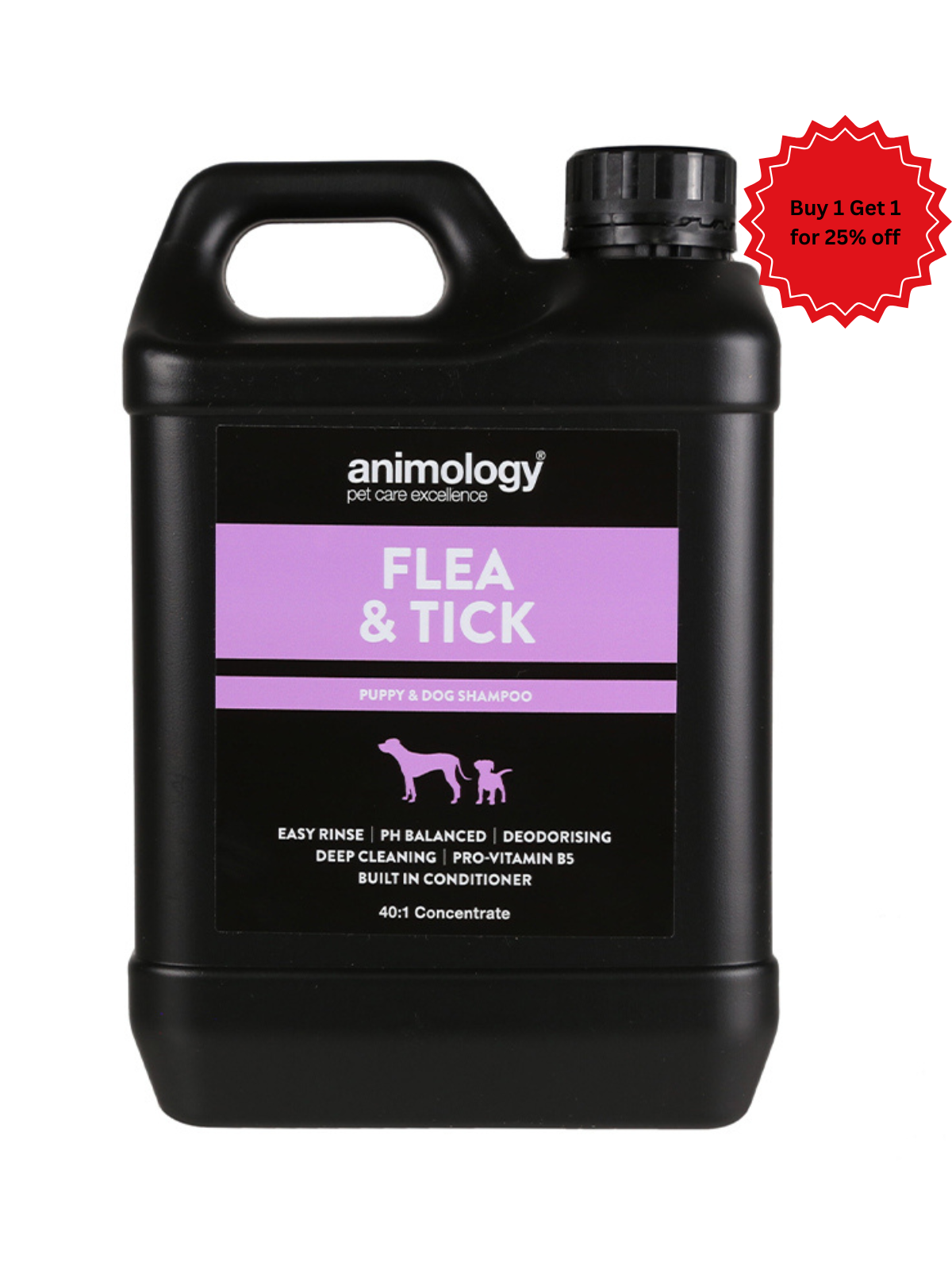 Animology Flea & Tick Puppy And Dog Shampoo  250 ML - 2.5 L(Different Sizes)