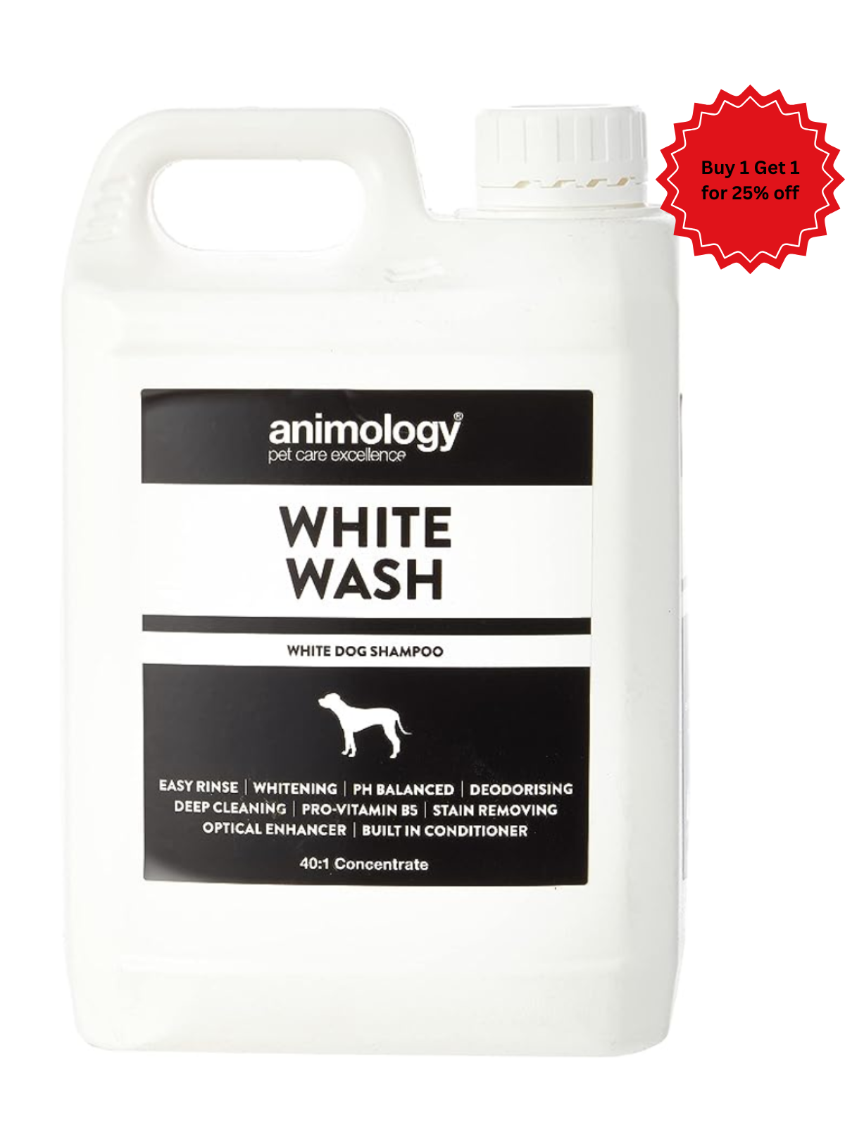 أنيمولوجي شامبو وايت ووش -250 مل، 2.5 لتر (أحجام مختلفة)