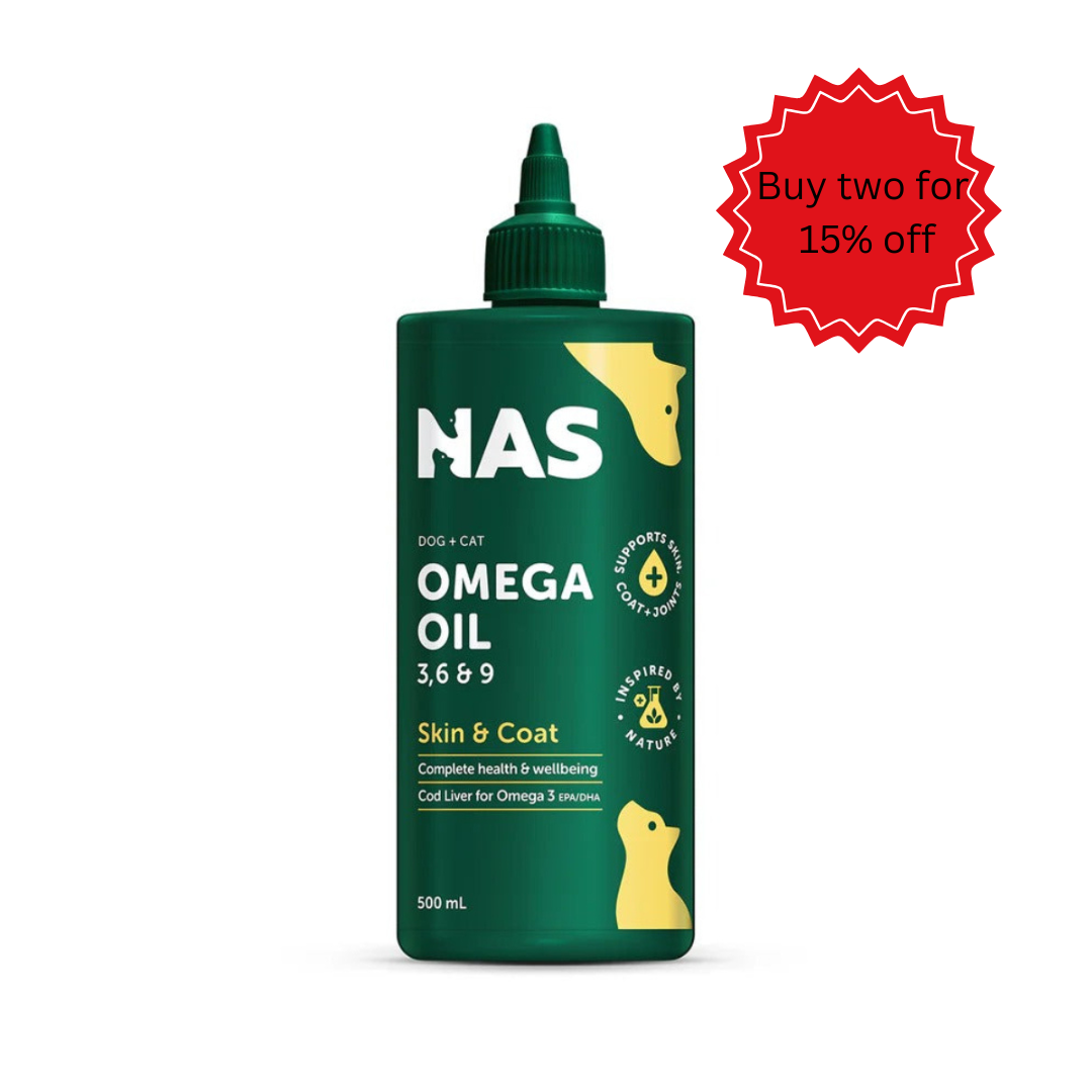 NAS Omega Oil 3 6 & 9 For Dogs 500ml