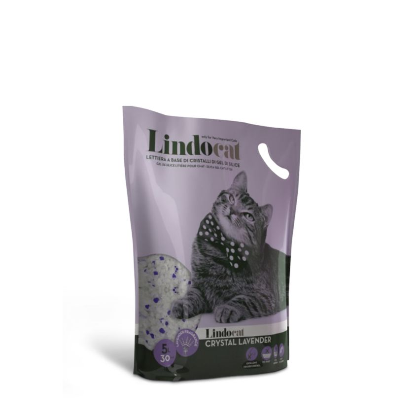 LindoCat - Crystal Lavender Scent (Silicagel) - 5 L