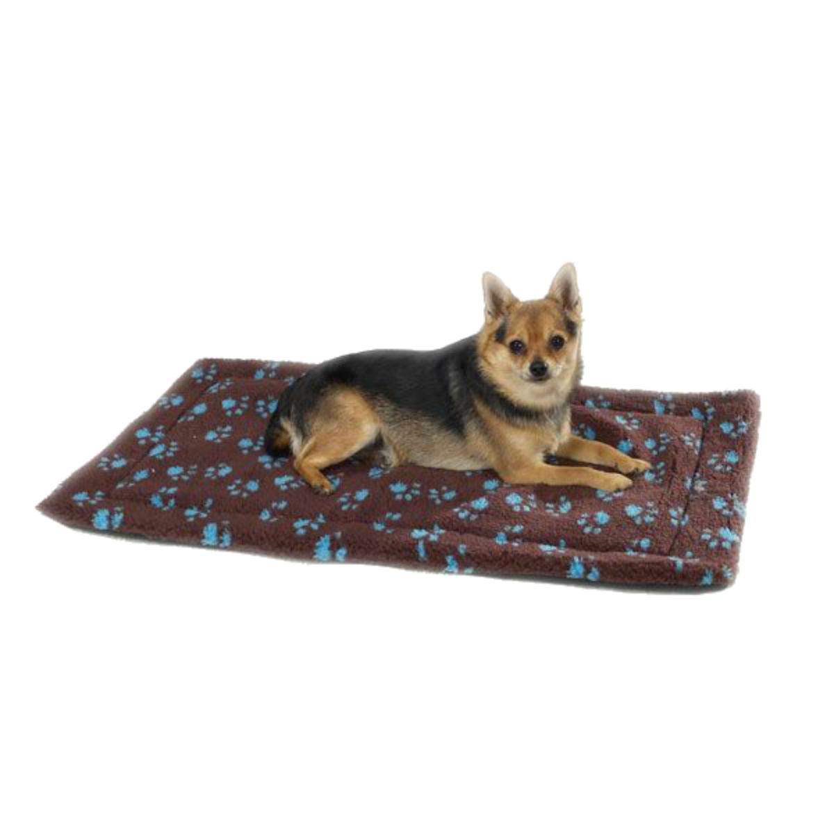 Thermal pet paw print Crate Mat