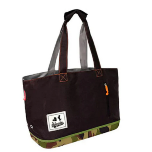 Ibiyaya Color Play Pet Carrier-Camouflage- 42*20cm - Brown