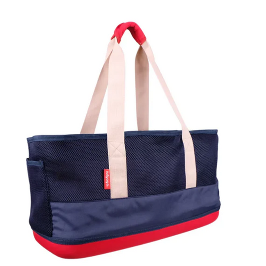 Ibiyaya-Breathable Pet Carriere (for Dachshund) - Navy