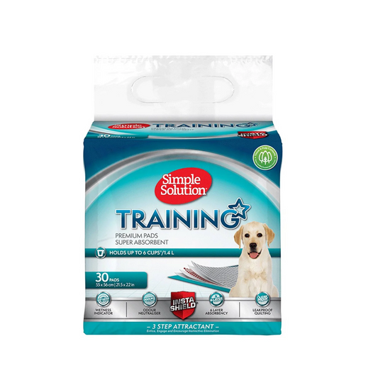 Simple Solution Puppy Training Pads - 30 count