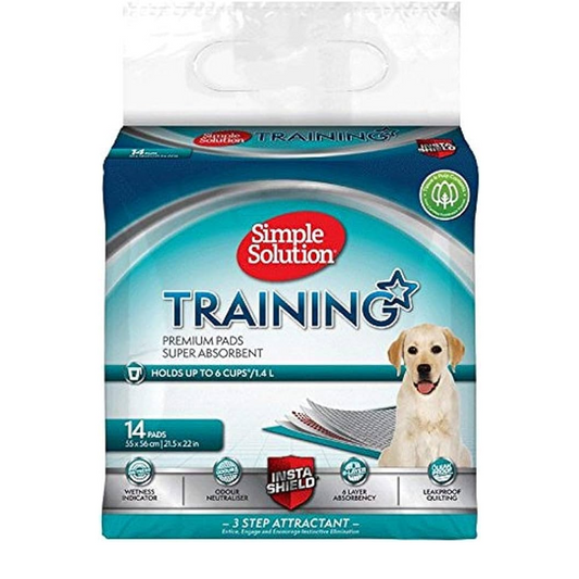 Simple Solution Training Pads, Pack Of 14 count