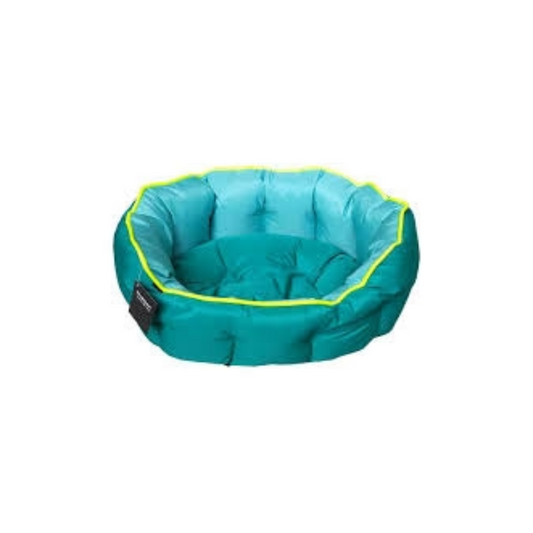Dogman Bed Buddy Oval Summer Teal S