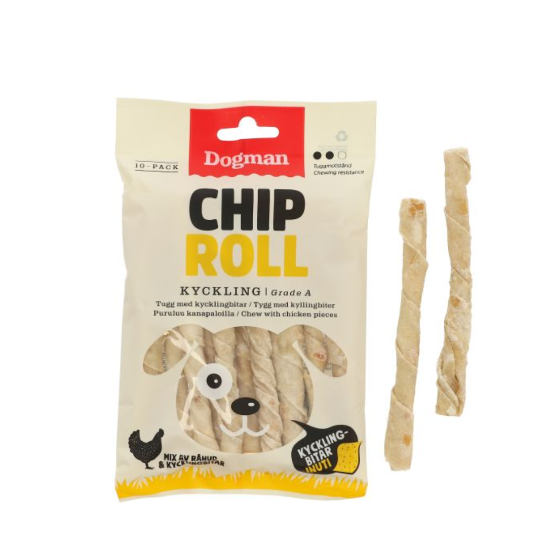Dogman -Chicken Chip roll chicken 10p