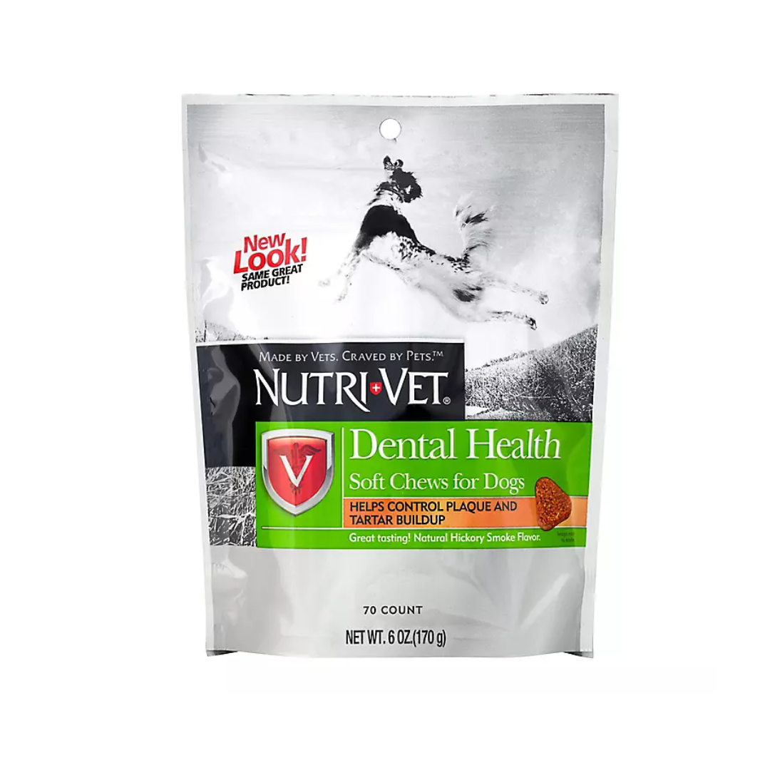 Nutri-Vet Dental health Soft Chew for Dogs 170g
