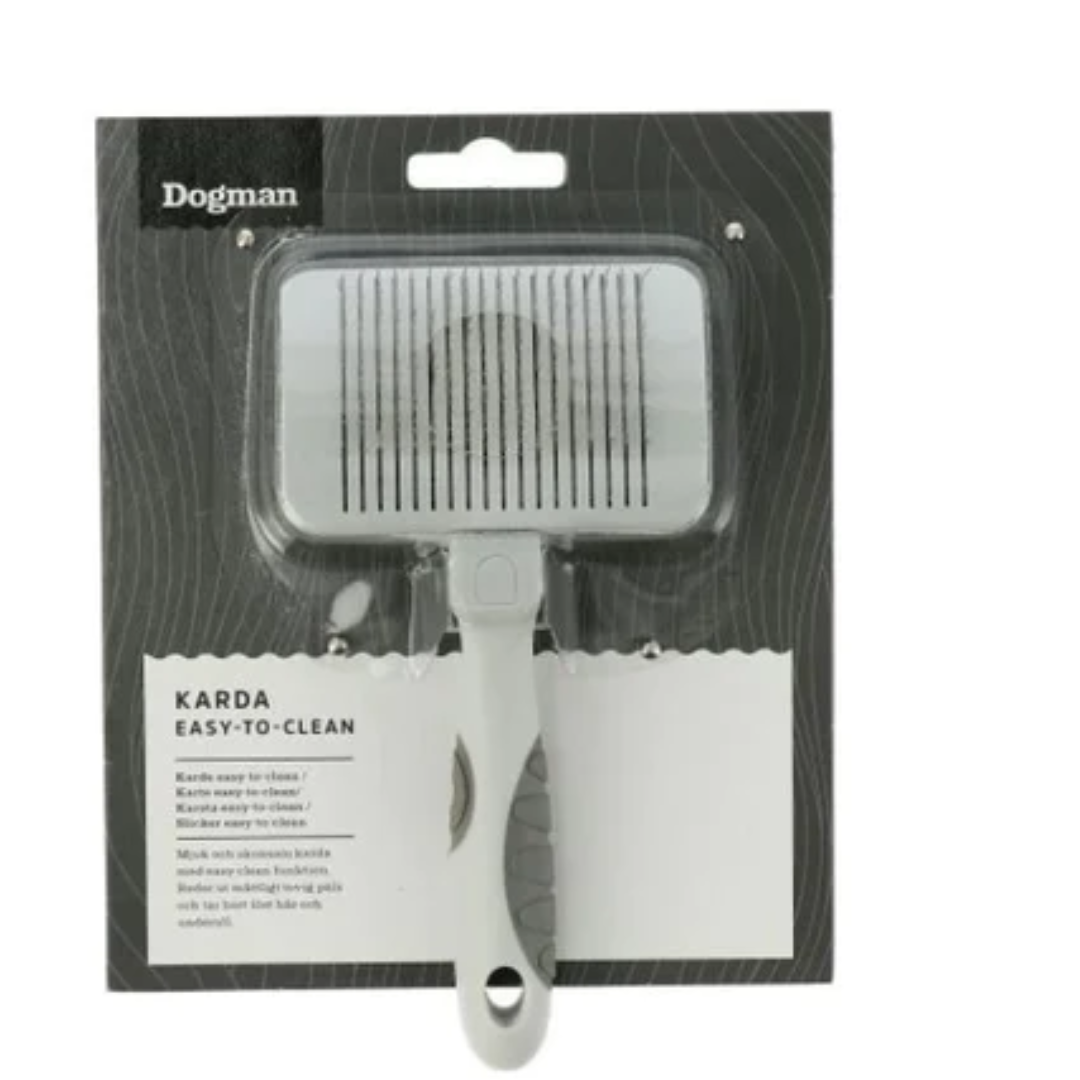 Dogman Easy-to-clean slicker brush L