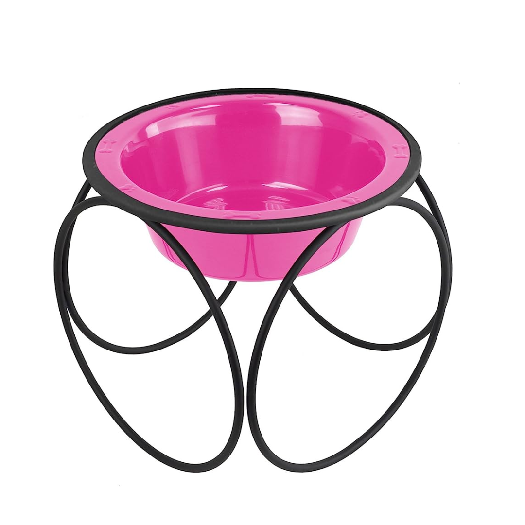 Platinum Pets-Diner. Olympic Single, XS, Bubble Gum Pink