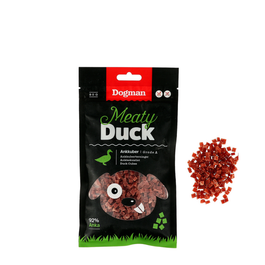 Dogman Duck cubes 80gm