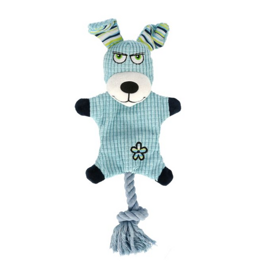 Dogman -Toy DoggePrassel Blue L 35cm