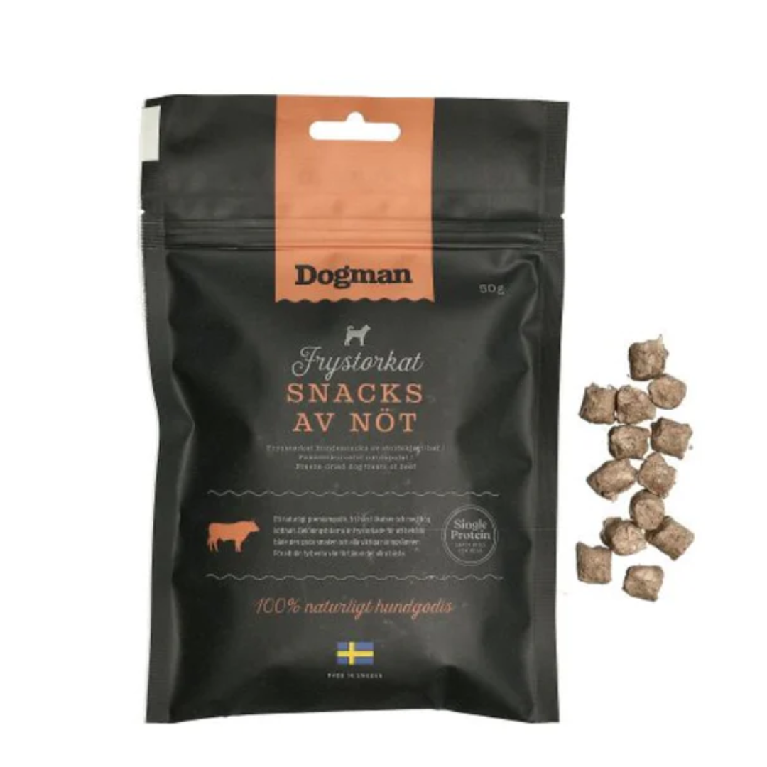 Dogman-Freeze dried snacks of Beef 50g
