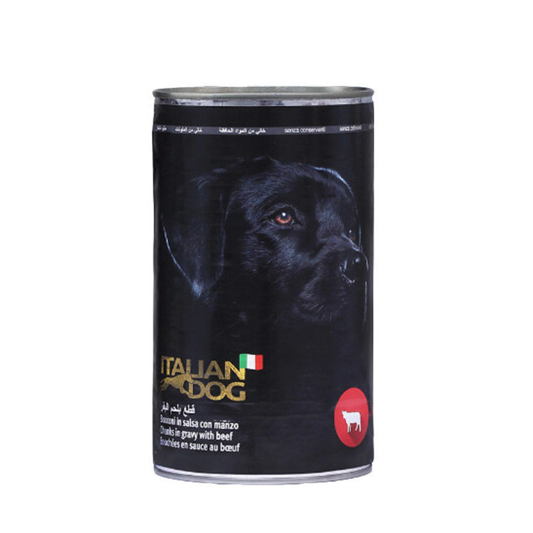 Italian Dog Tin Food - Beef 400g