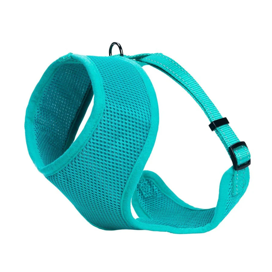 Dogman Mesh harness Iris - Turquoise - XS
