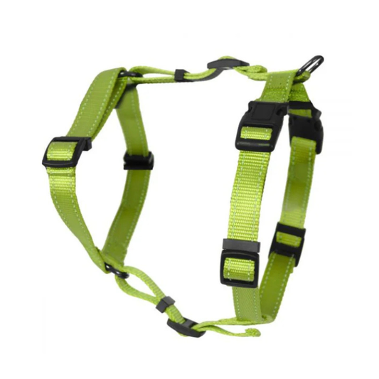 Dogman H-harness Iris  Green
