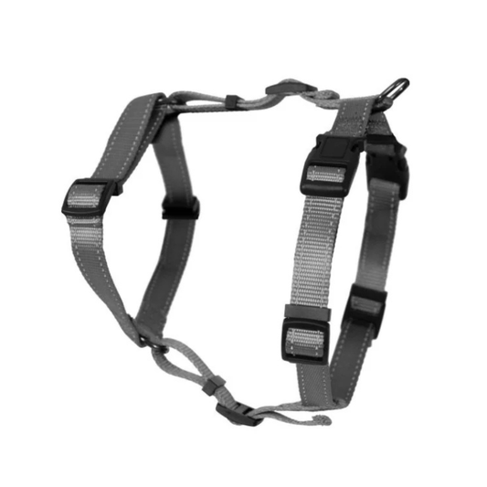 Dogman H-harness Iris Grey