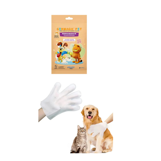 Germagic Pet Antibacterial Spa Gloves