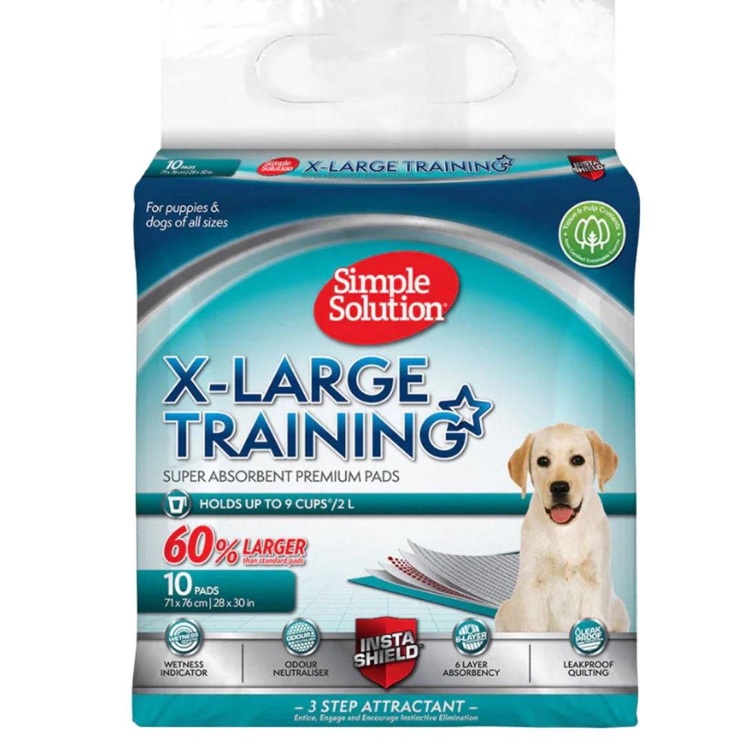 Simple Solution Puppy Training Pads - 30 count