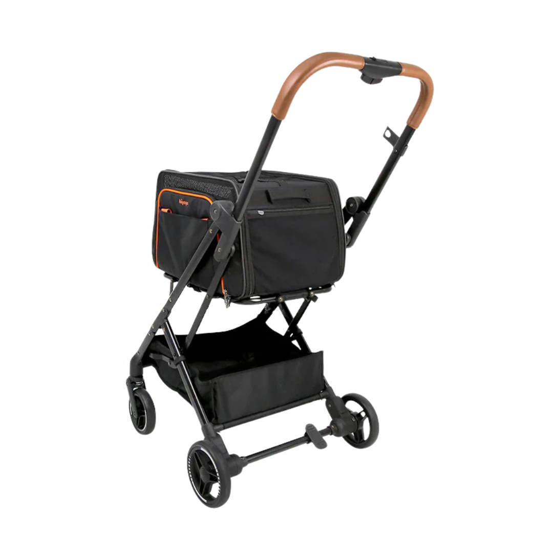Ibiyaya-JetPaw:3-in-1 Pet Stroller with Removable Airline-Approved Carrier