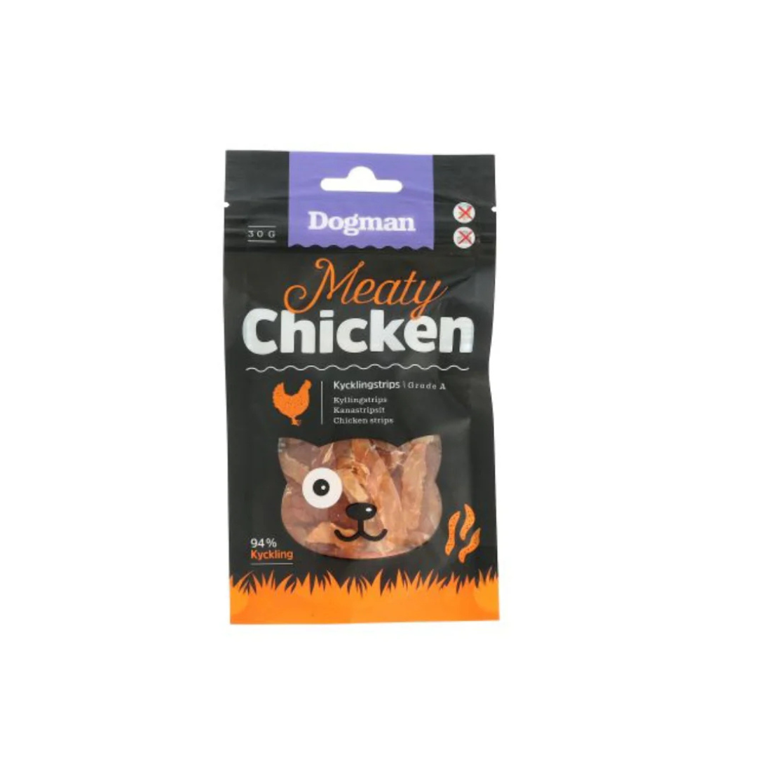 DogMan-Chicken strips 30g