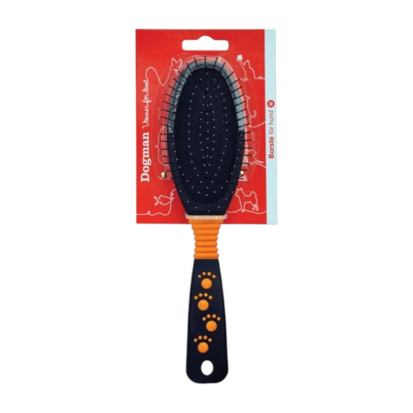 Dogman Brush M metal spikes