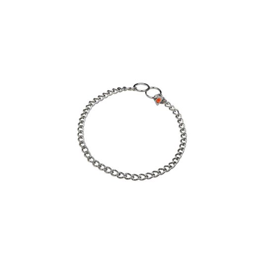 Sprenger-Collar, round links - Stainless steel, 2.5 mm, 65 cm / 26"