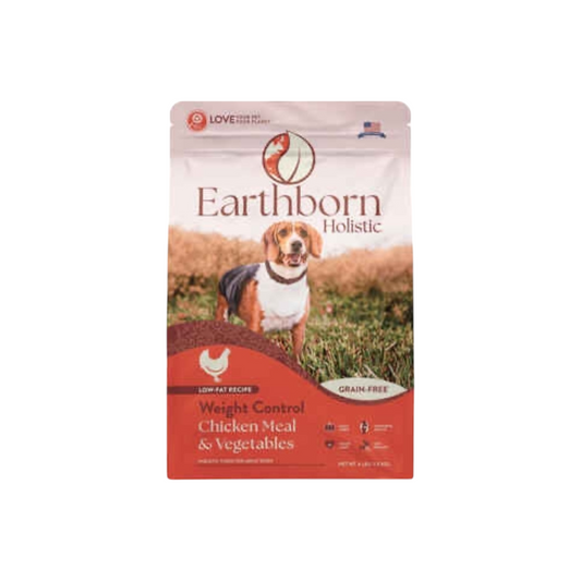 Earthborn Weight Control Chicken Meal  Dry Food  & Vegetables 1.8 kg