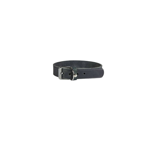 Das Lederband Dog Collar Weinheim Granite Width 40 mm / Length 52 cm