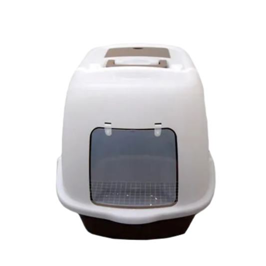 Plastic Hooded Cat Litter Tray HC019-500 (different colurs)