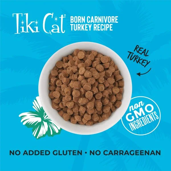 TikiCat Born Carnivore Turkey Baked Dry Food 1.27kg