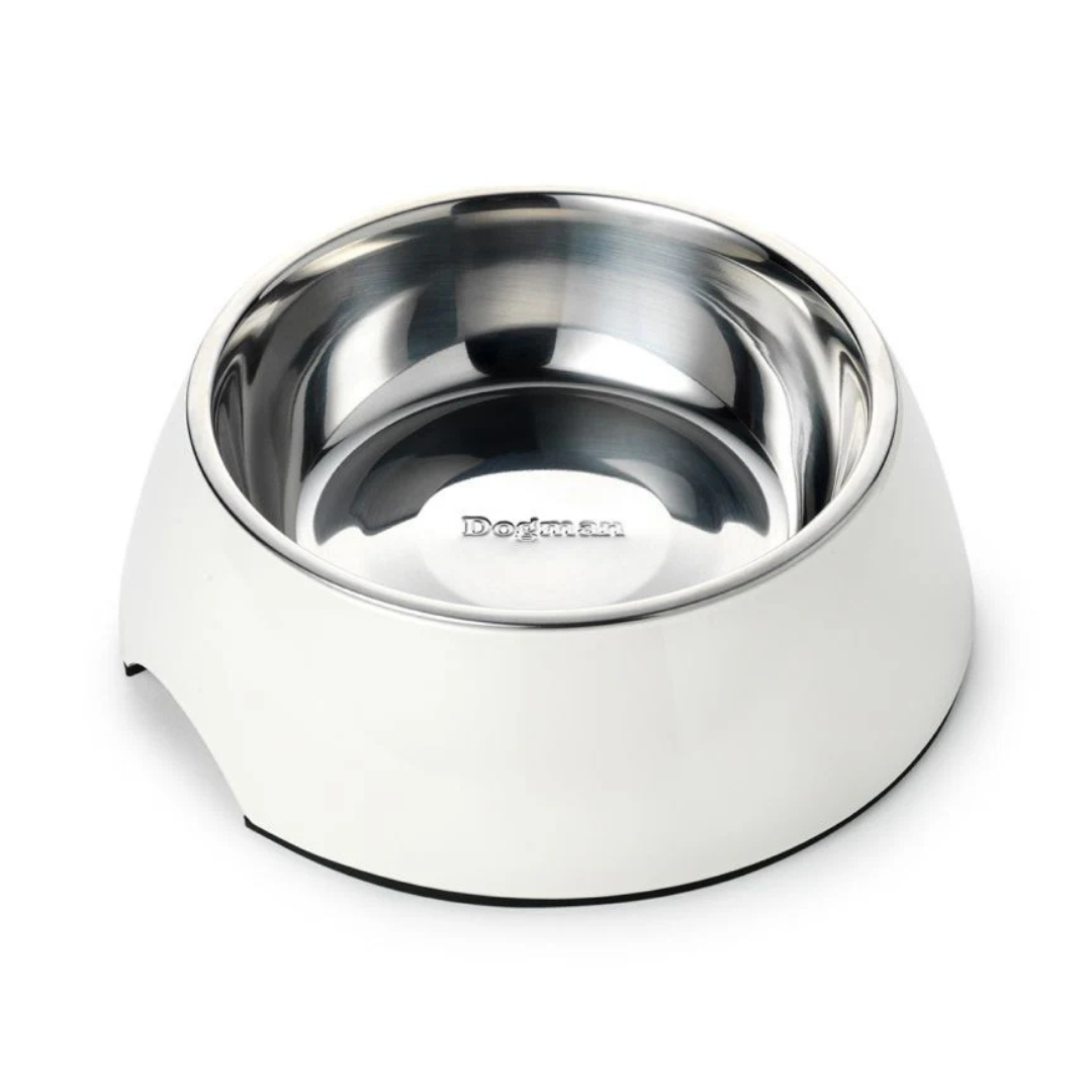 Dogman-Food bowl Alba - 350ml - Gray