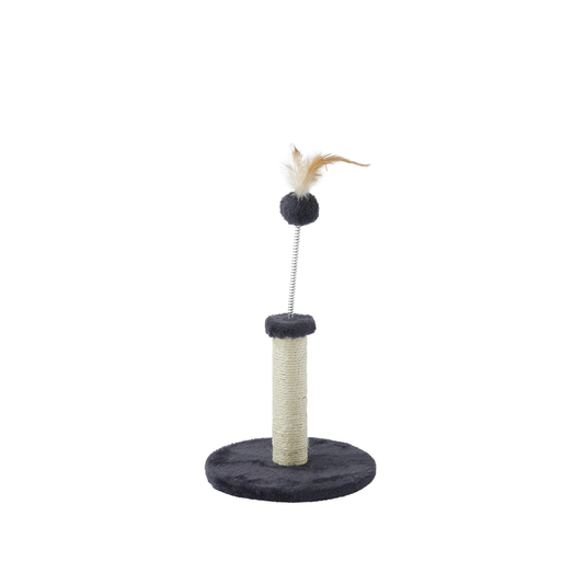 M-PETS MY FIRST CAT TREE Feather Dark Gery