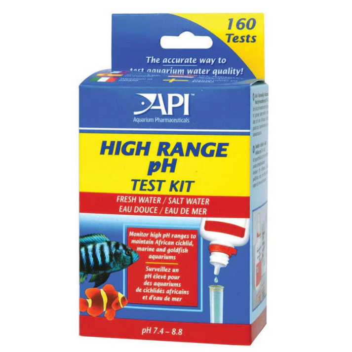 API -  - High Range pH Test Kit 160 Count