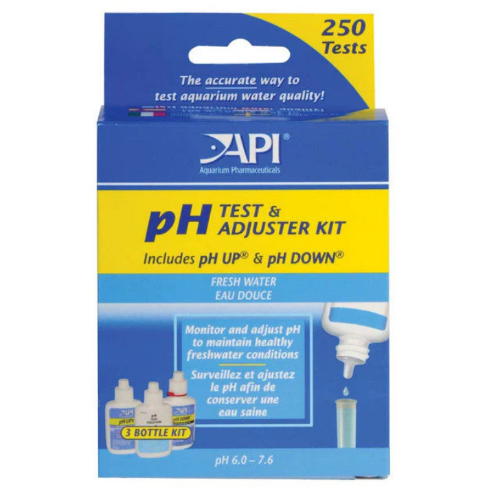 API -  PH Freshwater Aquarium Test & Adjuster Combo Kit, 250 count