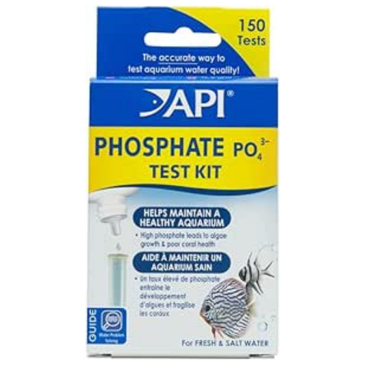 API -  Phosphate Po4 Freshwater & Saltwater Aquarium Test Kit, 150 Count