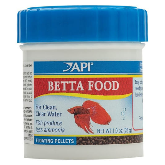 API -  Betta Pellet Fish Food 0.78 oz