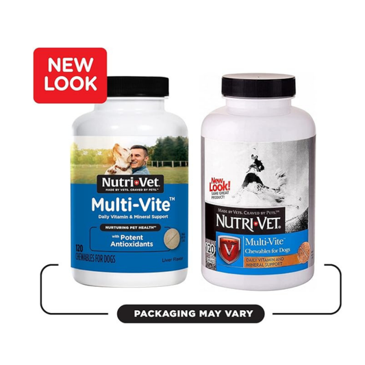 Nutri-vet Multi Vite Chewable For Dogs 120 counts