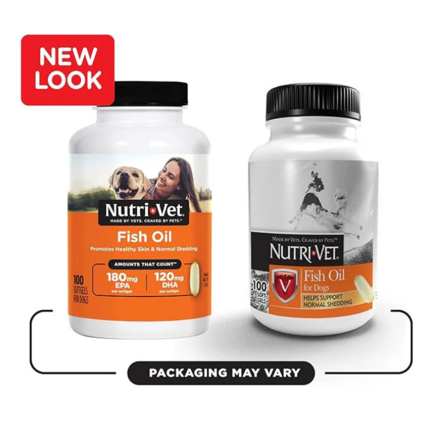 Nutri-vet Fish Oil Soft gels For Dogs 100 capsules