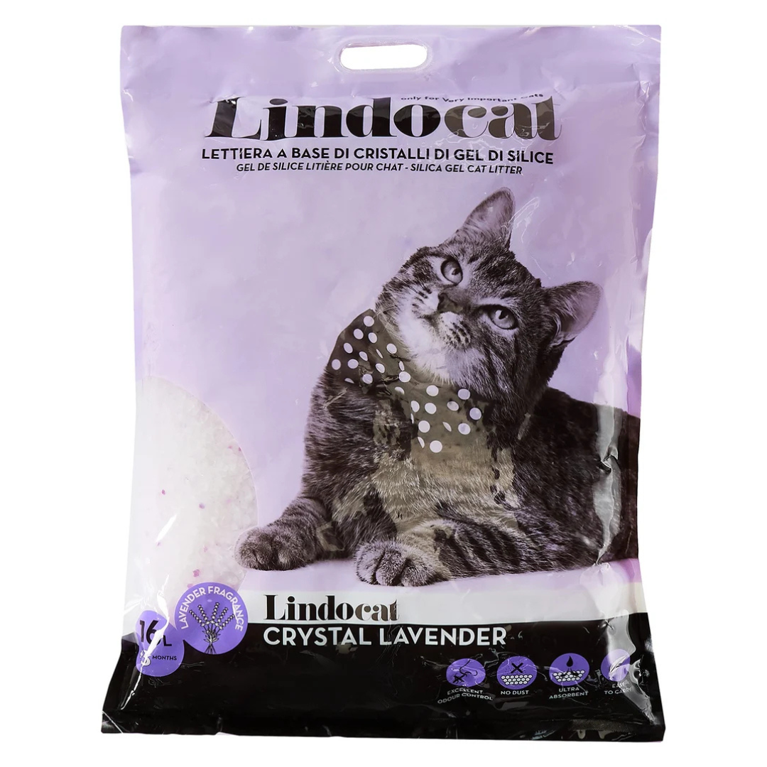 LindoCat - Crystal Lavender Scent (silicagel) 16 L