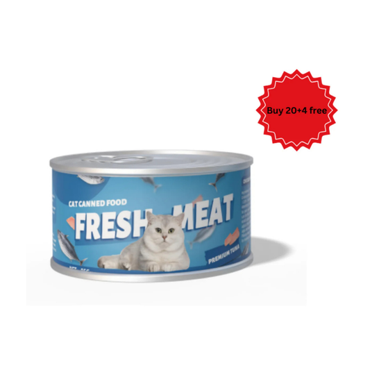 طعام بت مترو للقطط بنكهة التونة حجم العبوة 85 جم 