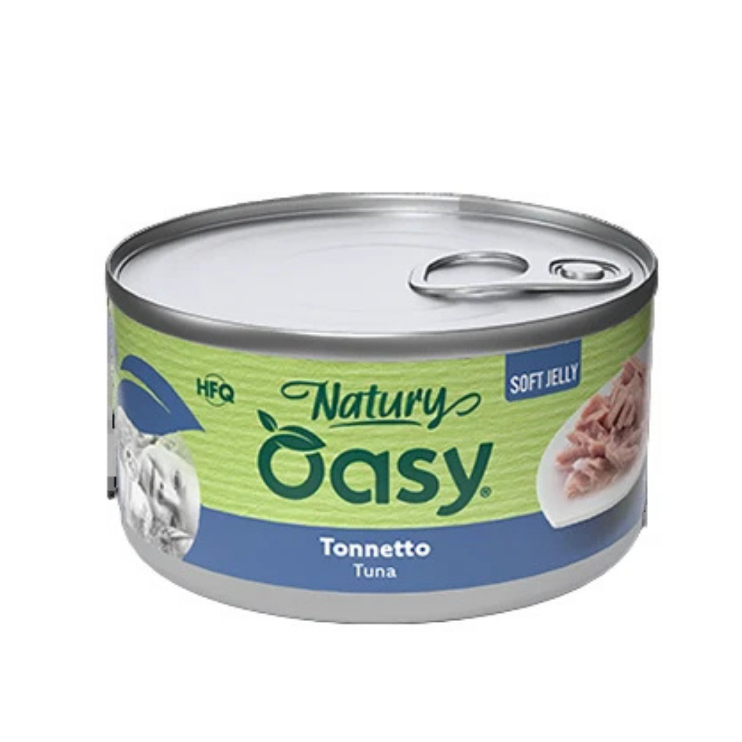 Oasy Wet Cat Natury Soft Jelly - Tuna 150 gr