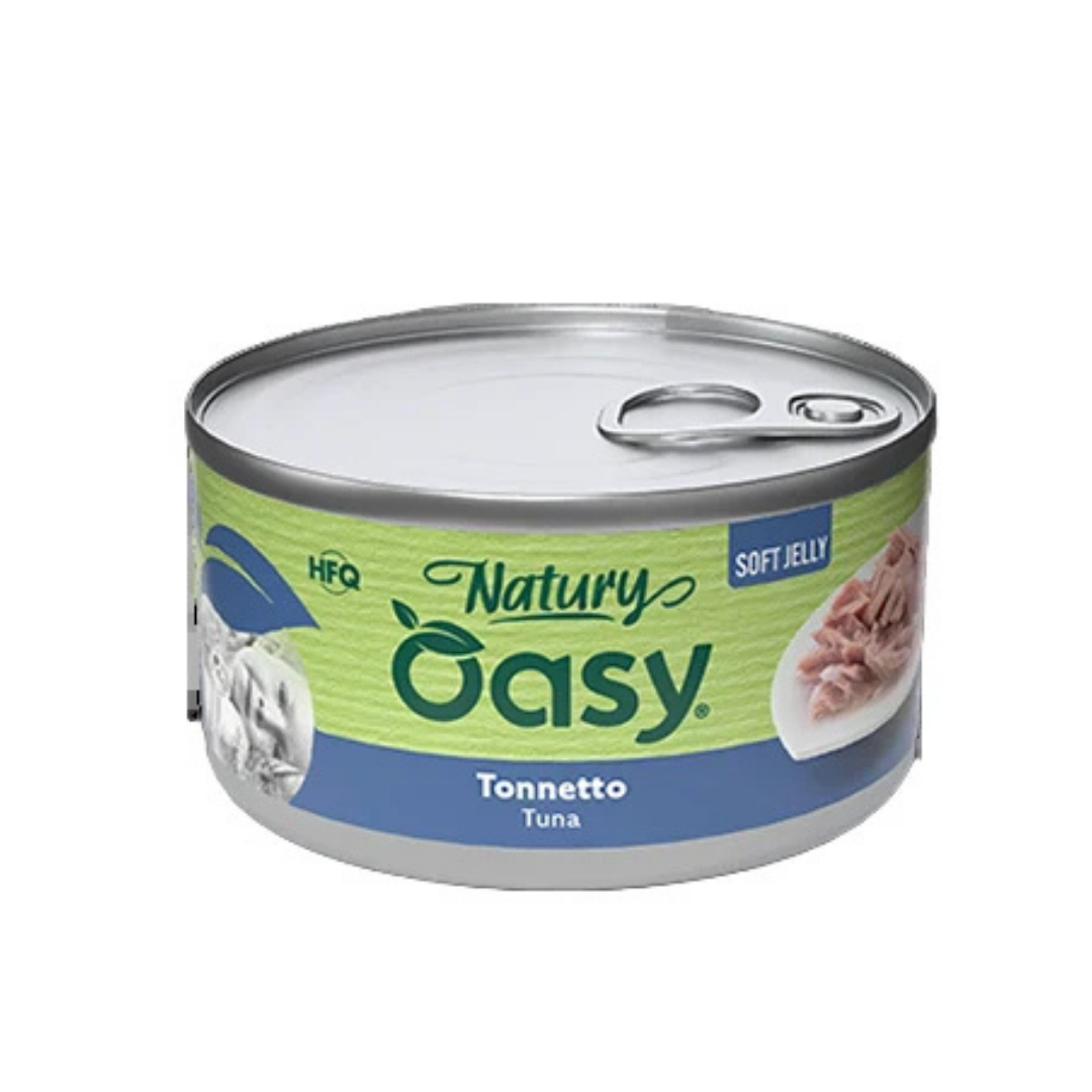 Oasy Wet Cat Natury Soft Jelly - Tuna 85 g