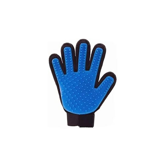 Grooming Glove Left Blue