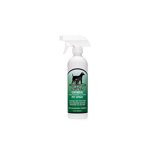 Nuvet Oatmeal Conditioning Spray 17 oz 503 ml
