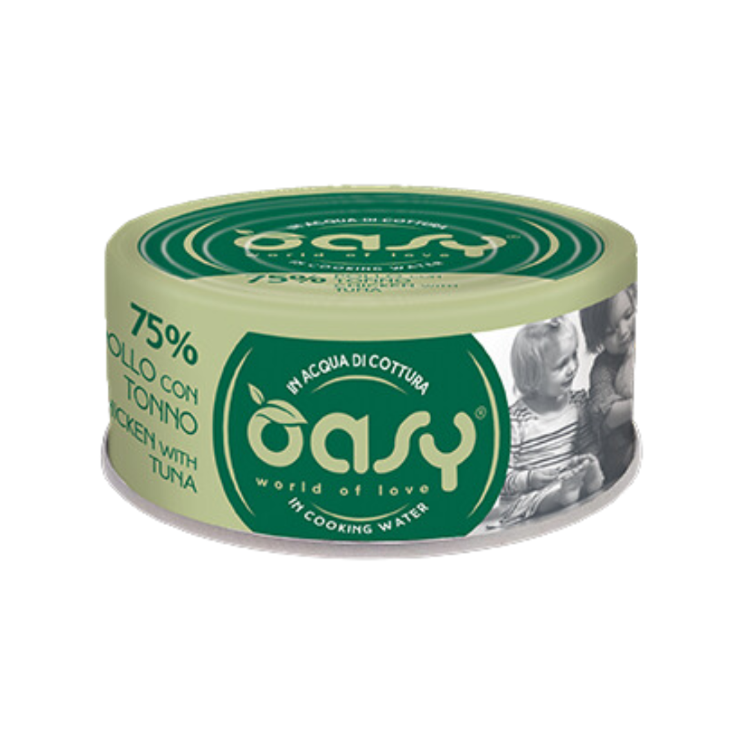 Oasy Wet Food chicken with Tuna 70g