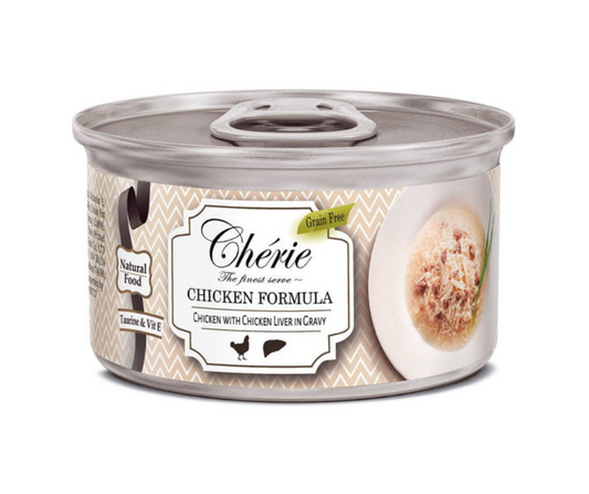 Cherie Chicken with Chicken Liver in Gravy 80g